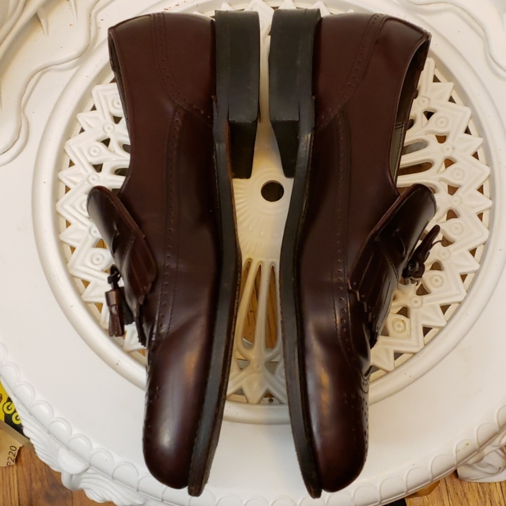 DEXTER USA MEN'S BURGUNDY SHOES SZ 10 M - Picture 3 of 8